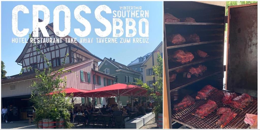 Hotel Boutique Taverne Zum Kreuz Винтертур Экстерьер фото